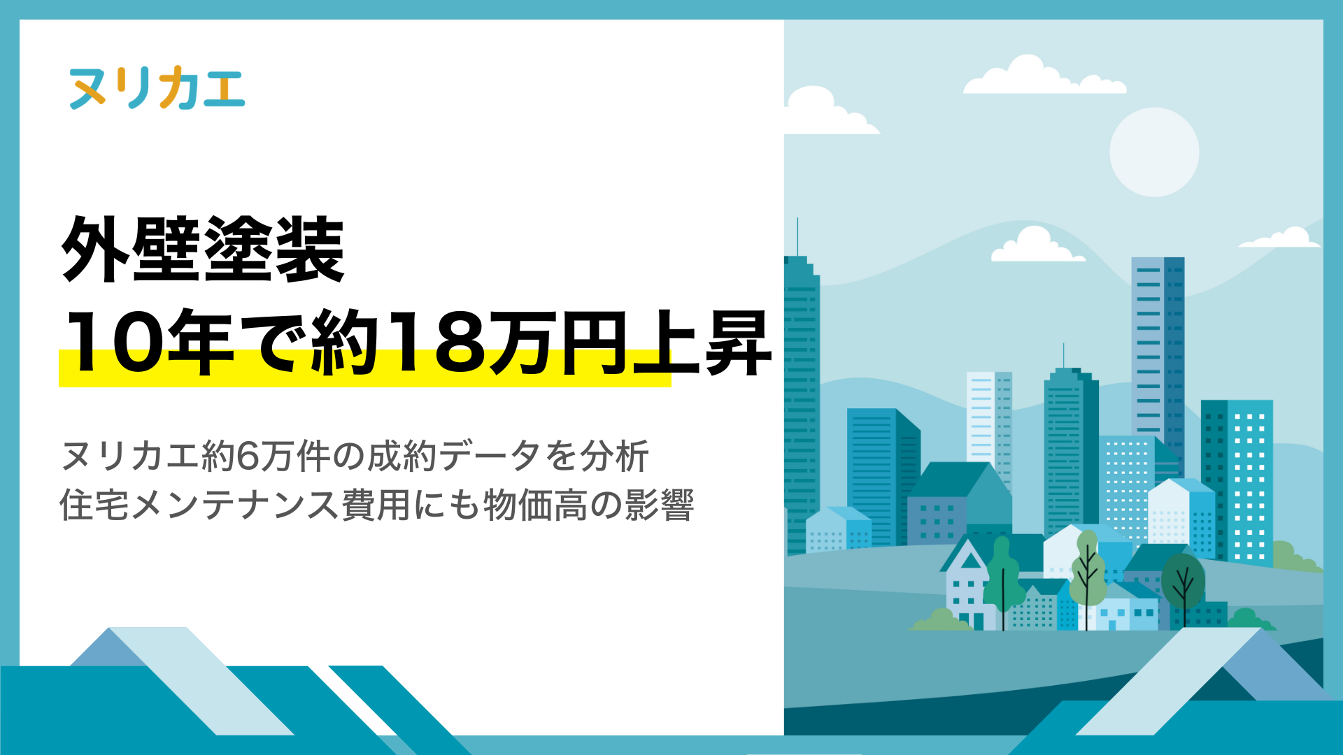 外壁塗装物価高騰